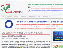Tablet Screenshot of cuidarnos.com